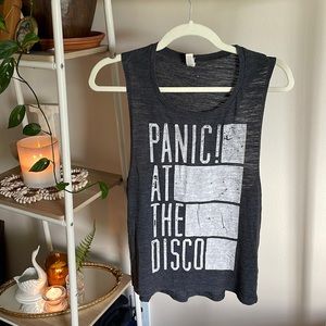 🎤 Panic! At The Disco Paper-Thin Tank Top